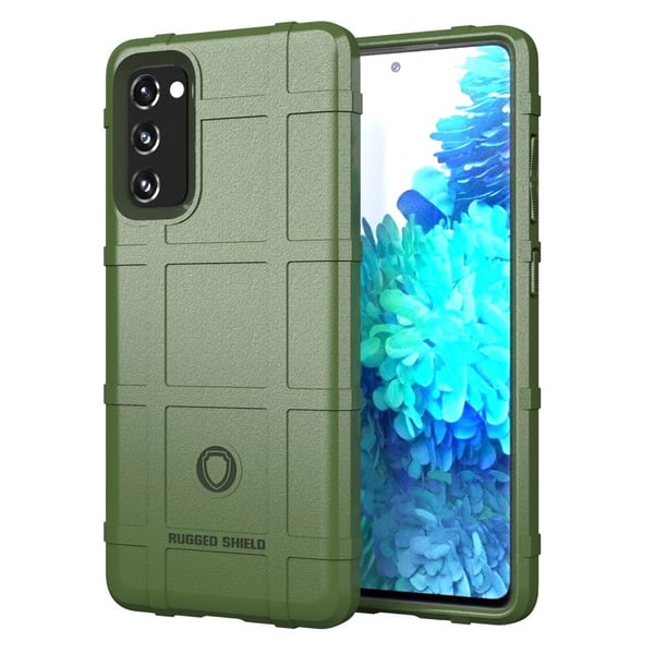 Rugged Shield Etui Samsung Galaxy S20 FE 5G / S20 Fe - Grønn Rugged Shield Etui Samsung Galaxy S20 FE 5G / S20 Fe - Grønn