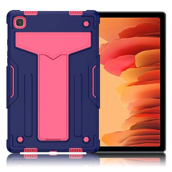Samsung Galaxy Tab A7 10.4 (2020) Støtsikker Silikon Etui - Mørkeblå / Rød Samsung Galaxy Tab A7 10.4 (2020) Støtsikker Silikon Etui - Mørkeblå / Rød