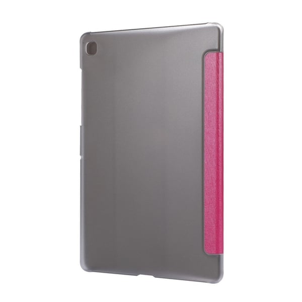 Samsung Galaxy Tab A7 10.4 (2020) Silk Trippelt Lær Flippetui - Rose