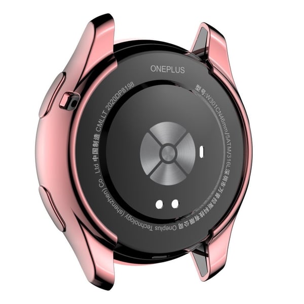 OnePlus galvaniseringsdesign TPU-deksel - Rose Gull