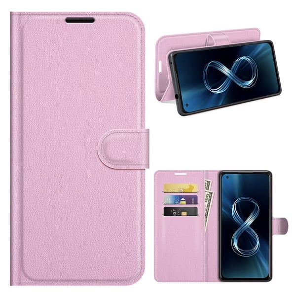 Classic Asus Zenfone 8 flip kuoret - Pinkki