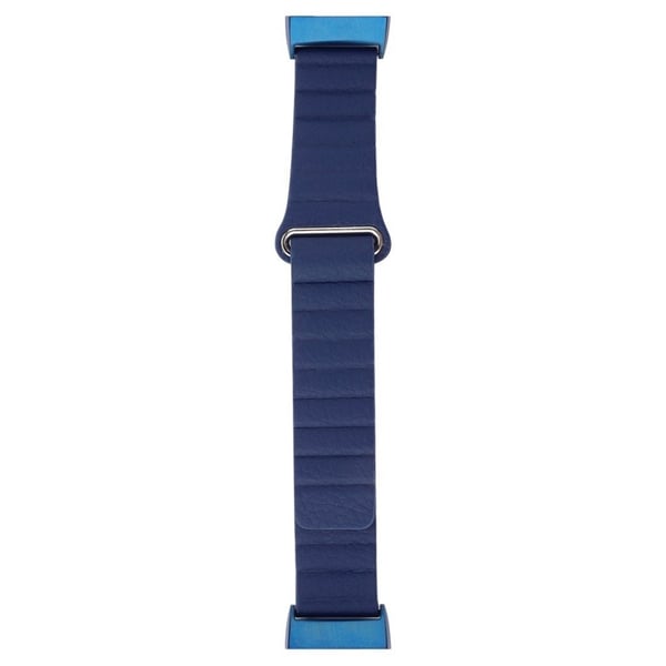 Fitbit Charge 3 ægte læder Urrem - Mørkeblå