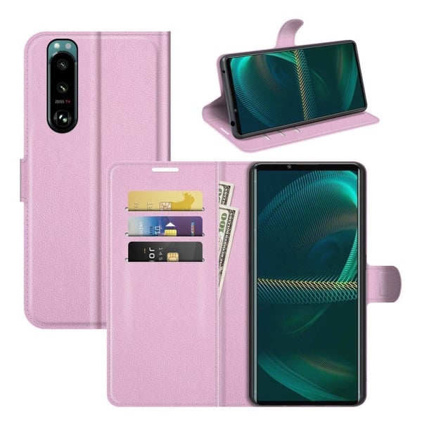 Classic Sony Xperia 5 III Flippetui - Rosa