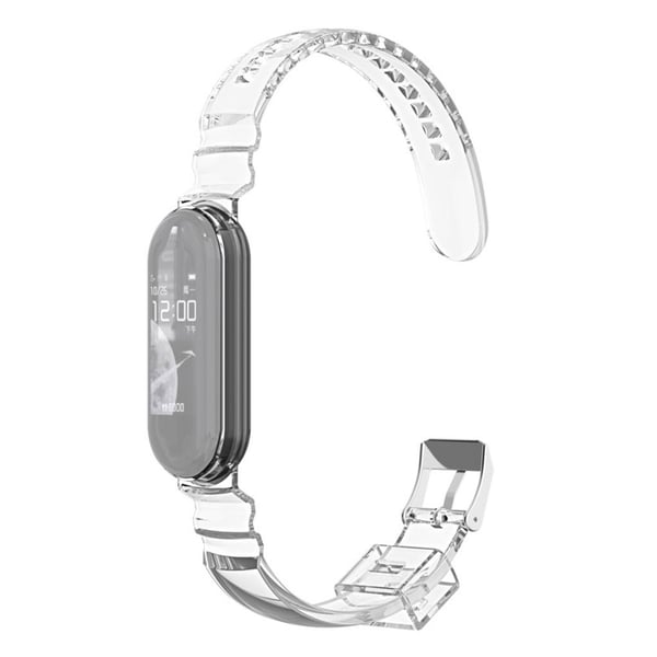Xiaomi Mi Band 5 / 4 unikt klokkebånd - Gjennomsiktig