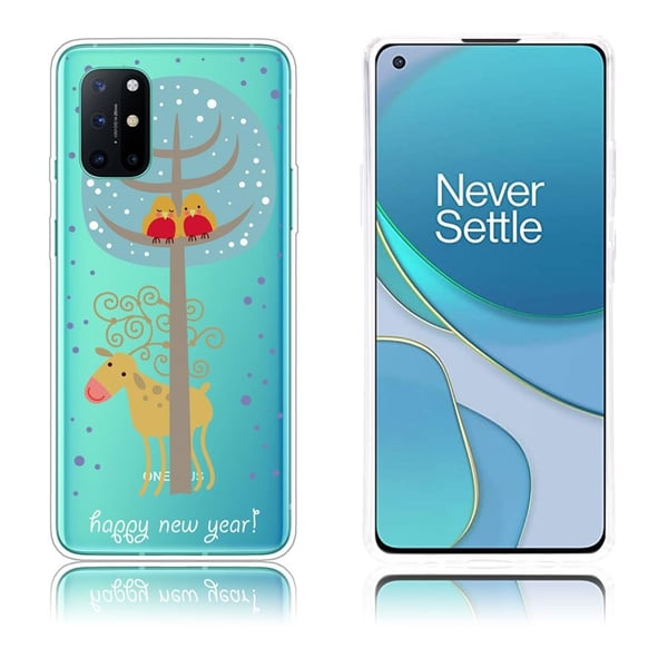 Christmas OnePlus 8T etui - Donkey and Birds