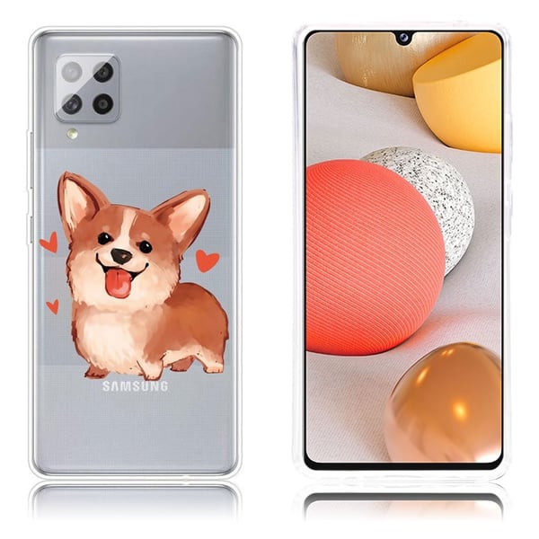Deco Samsung Galaxy A42 5G etui - hund