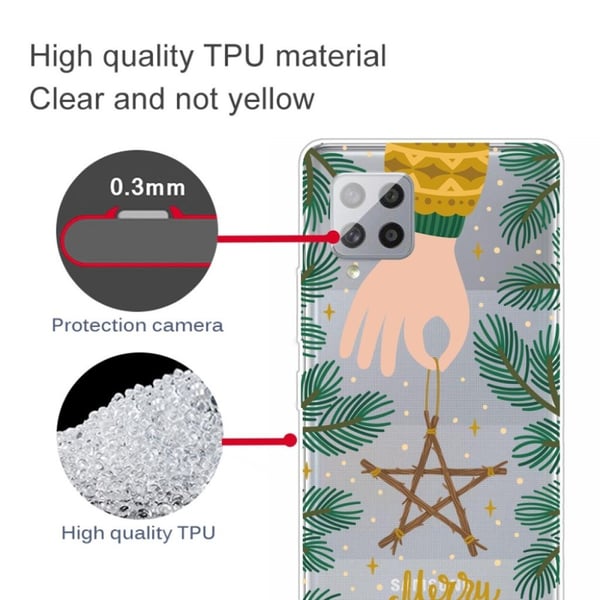 Juleveske til Samsung Galaxy A42 5G - Stjerne