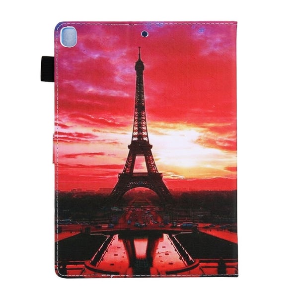 iPad 10.2 (2020) / Air (2019) Mønster Lær Etui - Tower