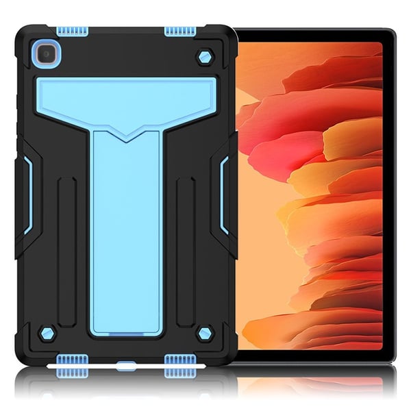 Samsung Galaxy Tab A7 10.4 (2020) Støtsikker Silikon Etui - Svart / Babyblå