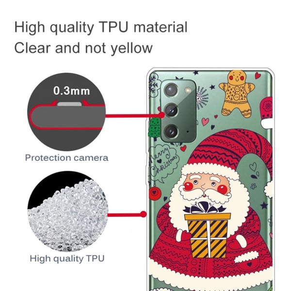 Joulu Samsung Galaxy Note 20 tapauksessa - Santa Ja Santa
