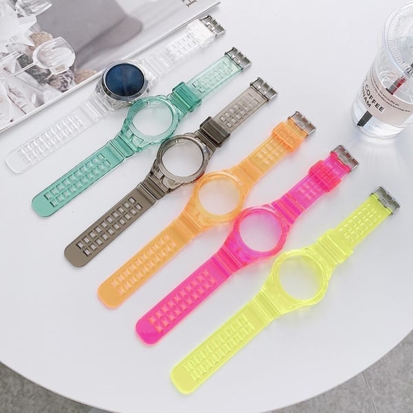 Huawei Watch GT 2 46 mm gjennomsiktig TPU-klokkerem - Rose