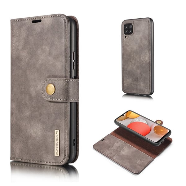 DG.Ming Samsung Galaxy A42 5G 2-in-1 Lommebok Etui - Grå