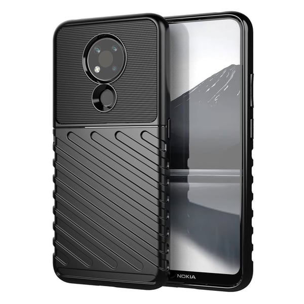 Thunder Nokia 3.4 Etui - Svart