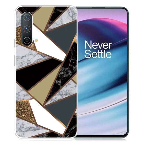 Marmordesign OnePlus Nord CE 5G deksel - Jordiske Marmorfragmenter