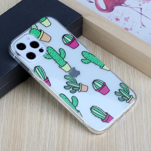 Deco iPhone 12 Pro & iPhone 12 cover - Grøn