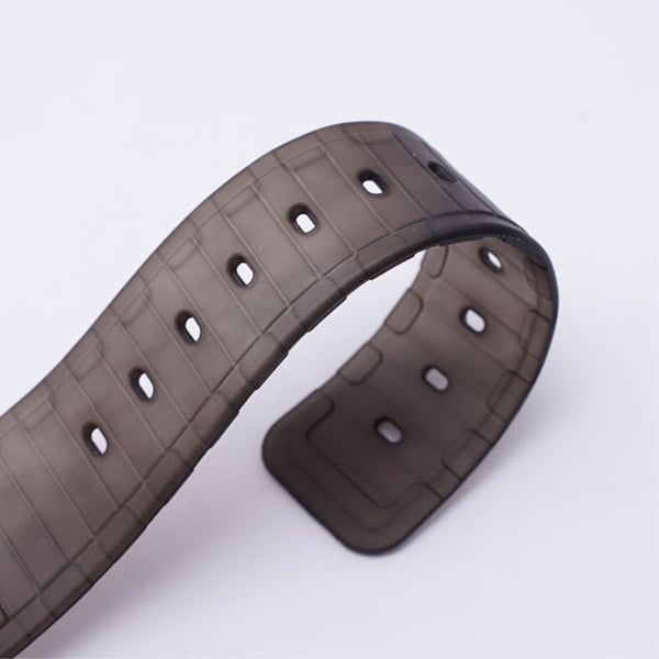 Apple Watch 42 mm - 44 mm gjennomsiktig TPU-klokkerem - Brun
