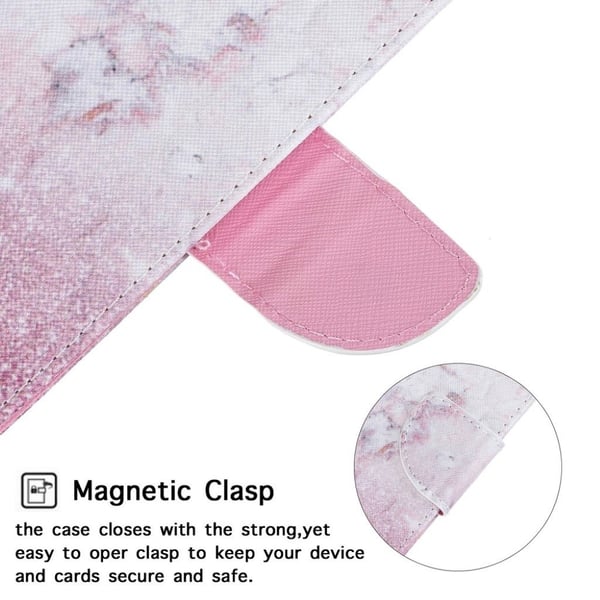Wonderland Samsung Galaxy M51 Flippetui - Pink Glitter Powder