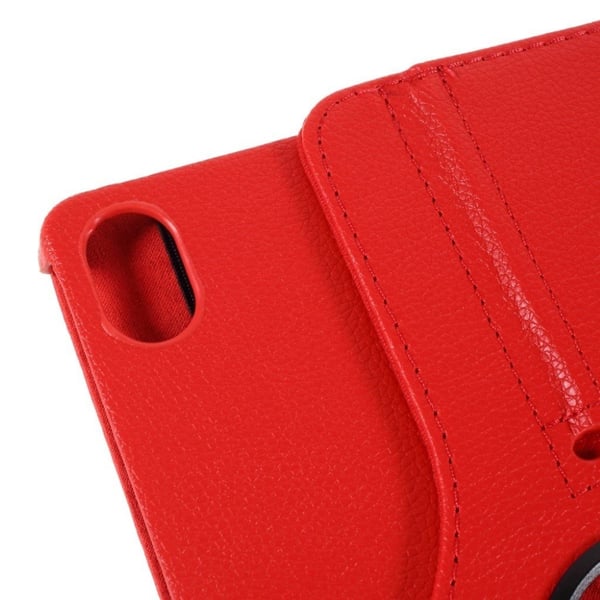 Lenovo Tab P11 360 graders roterbart lærveske - Rød