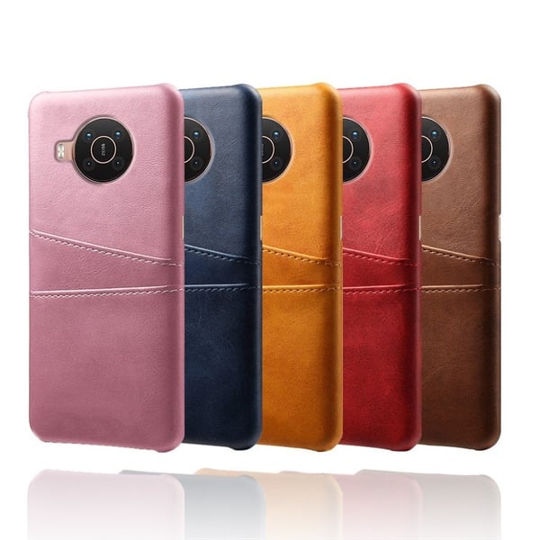 Dual Card Etui Nokia X10 / X20 - Grøn