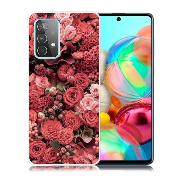 Deco Samsung Galaxy A72 5G Etui - Rose