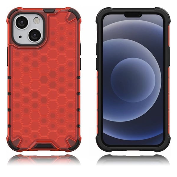 Bofink Honeycomb iPhone 13 Mini skal - Röd