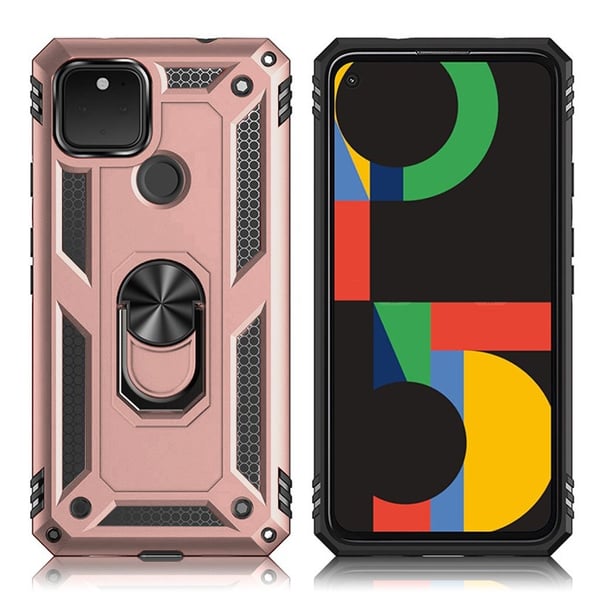 Bofink Combat Google Pixel 5 XL Etui - Rose Gull