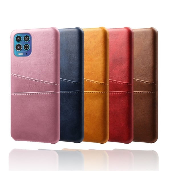 Dual Card Etui Motorola Moto G100 / Edge S - Rose