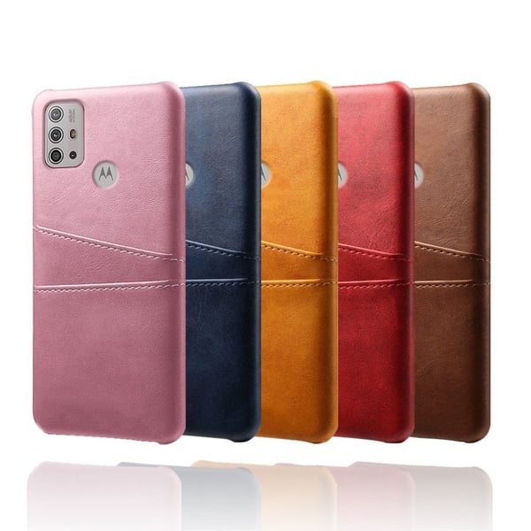 Dual Card Etui Motorola Moto G30 / G10 - Svart