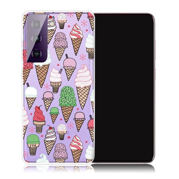 Deco Samsung Galaxy S21 Plus 5G skal - Flera Glassar Deco Samsung Galaxy S21 Plus 5G skal - Flera Glassar