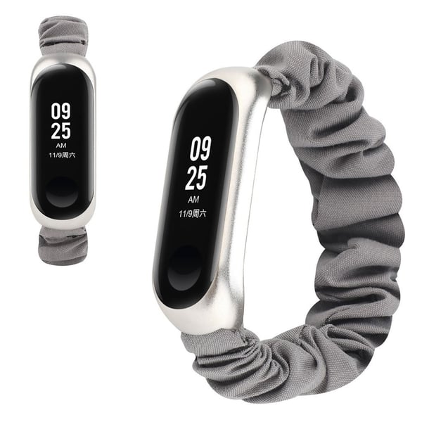 Xiaomi Mi Band 5 kule blomsterklokkebånd - Grå