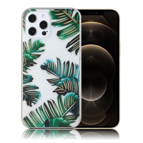 Deco iPhone 12 Pro Max Etui - Banan Leaves