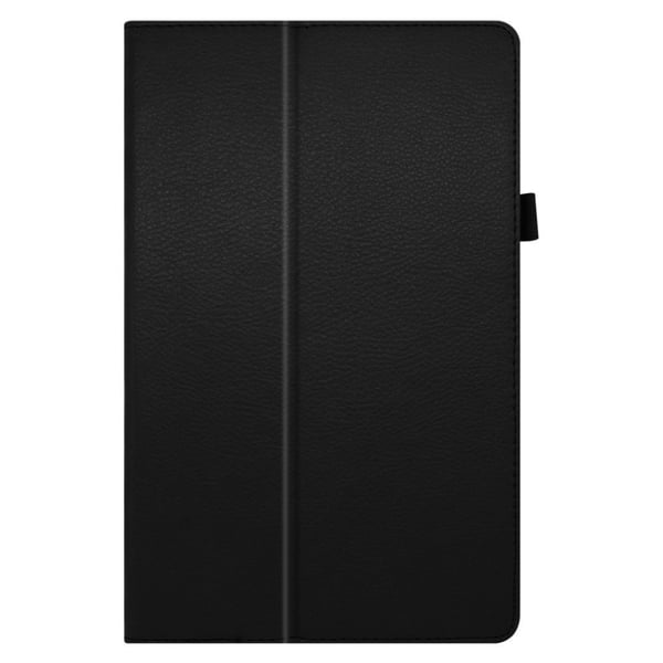 Lenovo Tab M10 HD Gen 2 litchi skinnveske med tekstur - Svart