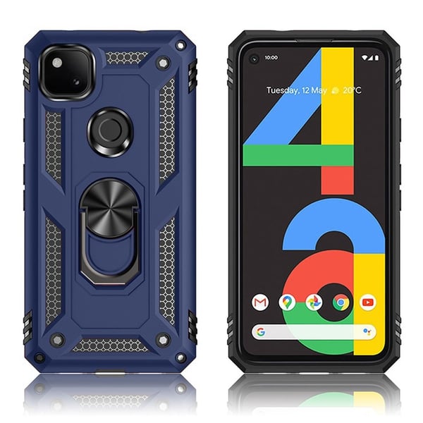 Bofink Combat Google Pixel 4a Etui - Blå