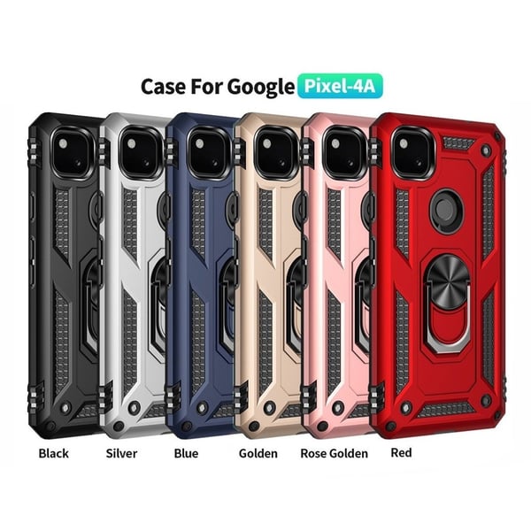 Bofink Combat Google Pixel 4a Etui - Blå