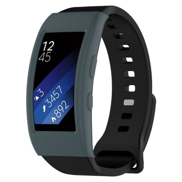 Samsung Gear Fit2 Pro silikonveske - Mørkeblå