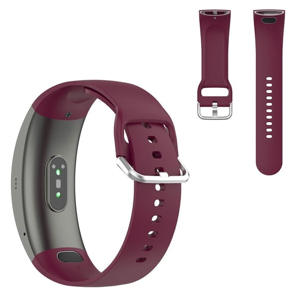 Amazfit X kul klokkerem i silikon - Vinrød / Størrelse: S