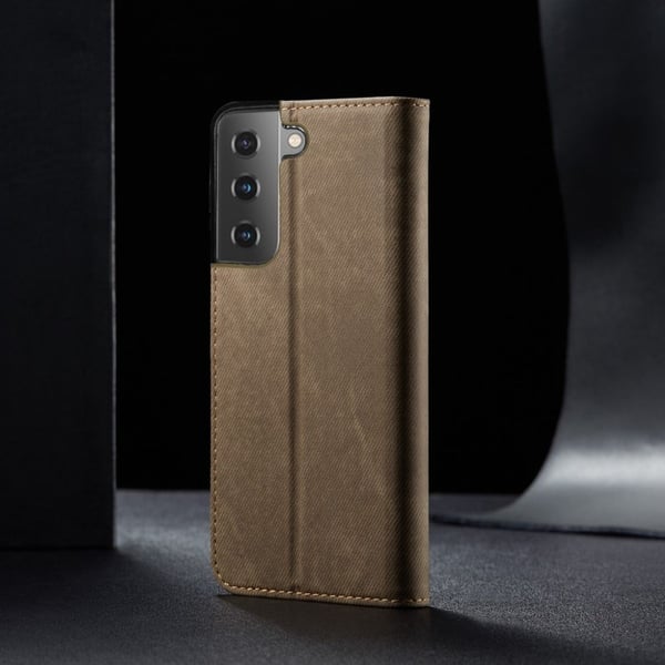 Jeans Samsung Galaxy S21 Plus Flippetui - Khaki