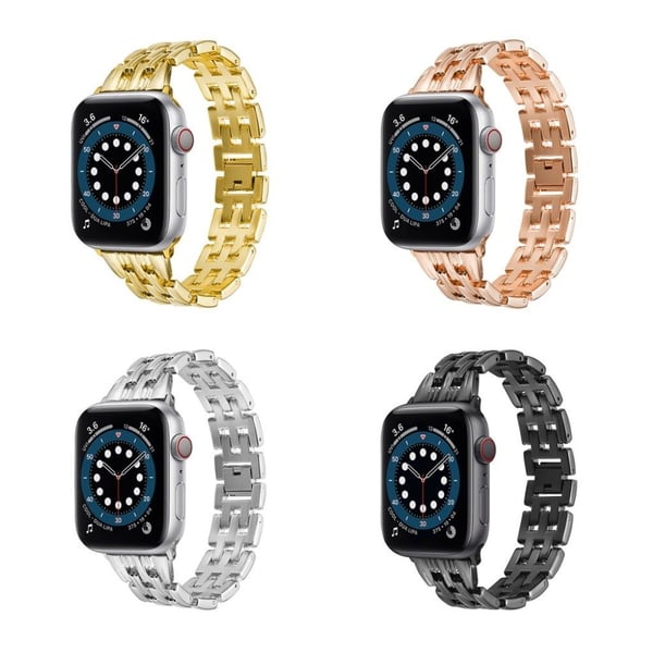 Apple Watch 40 mm klokkerem i vevd stil - Svart