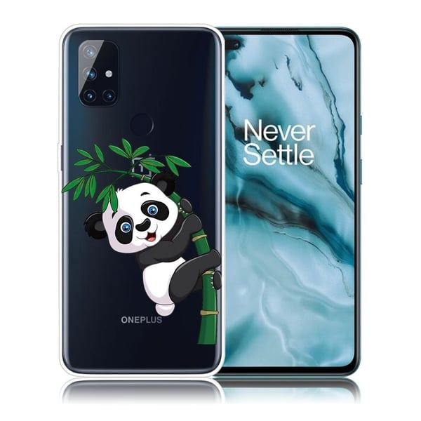 Deco OnePlus Nord N10 5G Etui - Panda og Bambus