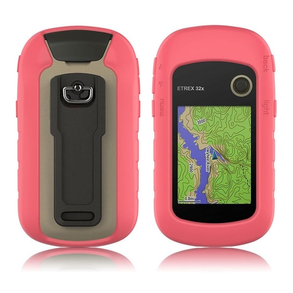 Skyddshölje i silikon för Garmin eTrex-enhet - Ros Skyddshölje i silikon för Garmin eTrex-enhet - Ros