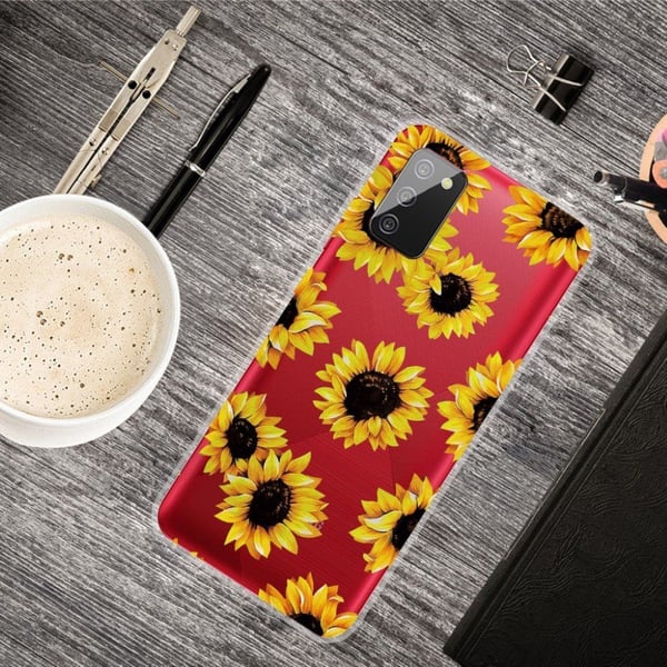 Deco Samsung Galaxy A02s etui - Sunflower