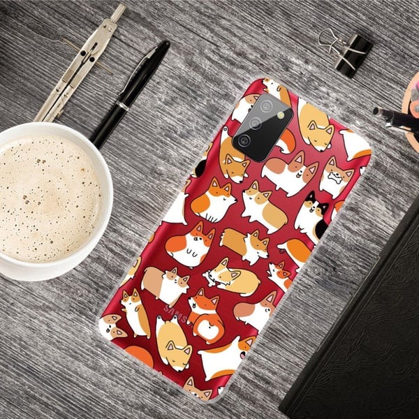 Deco Samsung Galaxy A02s Etui - Cute Corgis