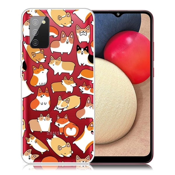 Deco Samsung Galaxy A02s Etui - Cute Corgis