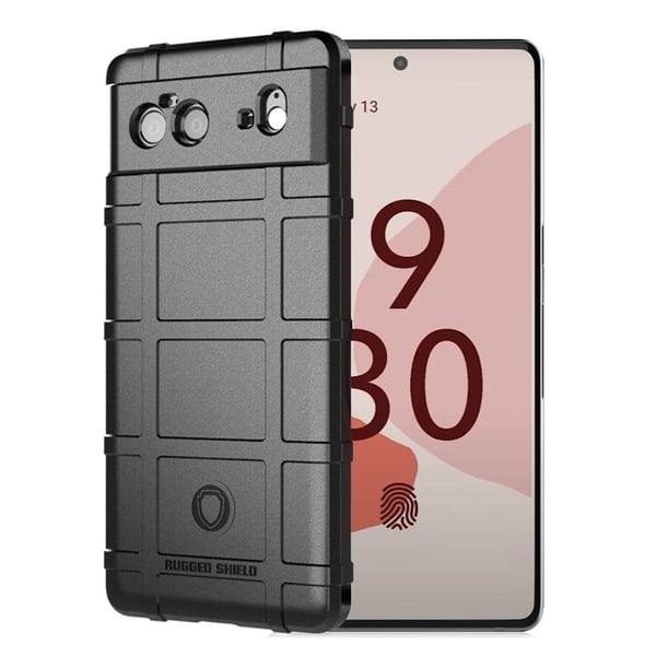 Rugged Shield Etui Google Pixel 6 - Svart