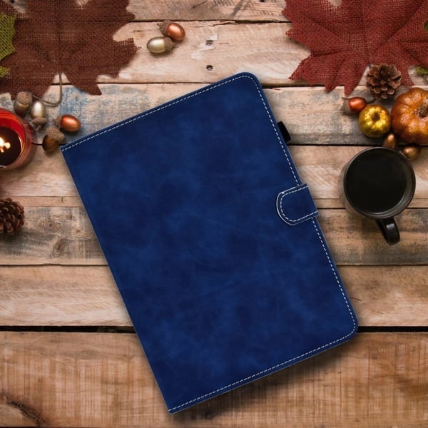 Lenovo Tab M10 HD Gen 2 Microfiber Lær Etui - Blå