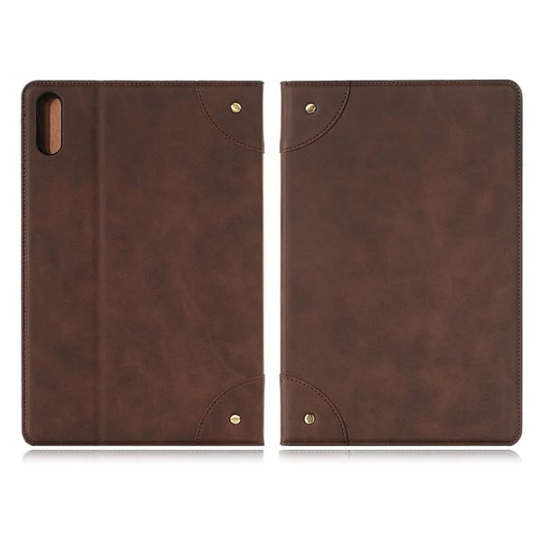 Lenovo Tab P11 Pro Matte Lær Flippetui - Brun