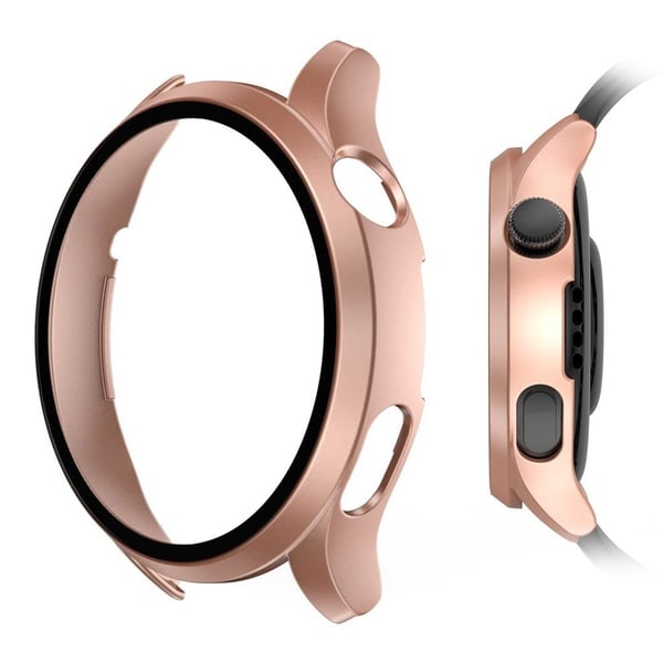 Huawei Watch 3 matt deksel + skjermbeskytter i herdet glass - Rose Gull