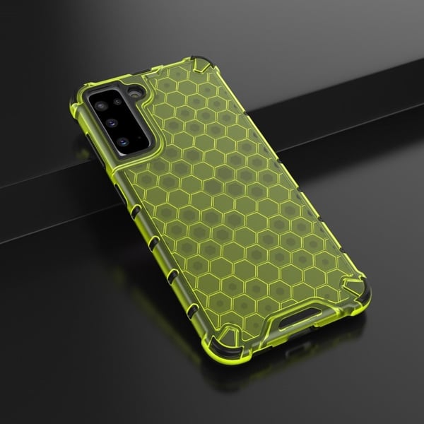 Bofink Honeycomb Samsung Galaxy S21 Etui - Grønn