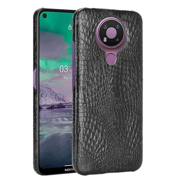 Croco Etui Nokia 3.4 - Svart