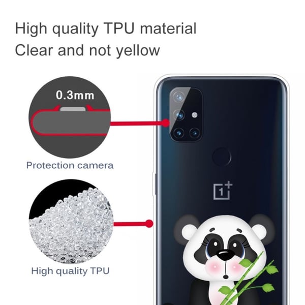 Deco OnePlus Nord N10 5G kotelot - Panda Pitelee Bambua